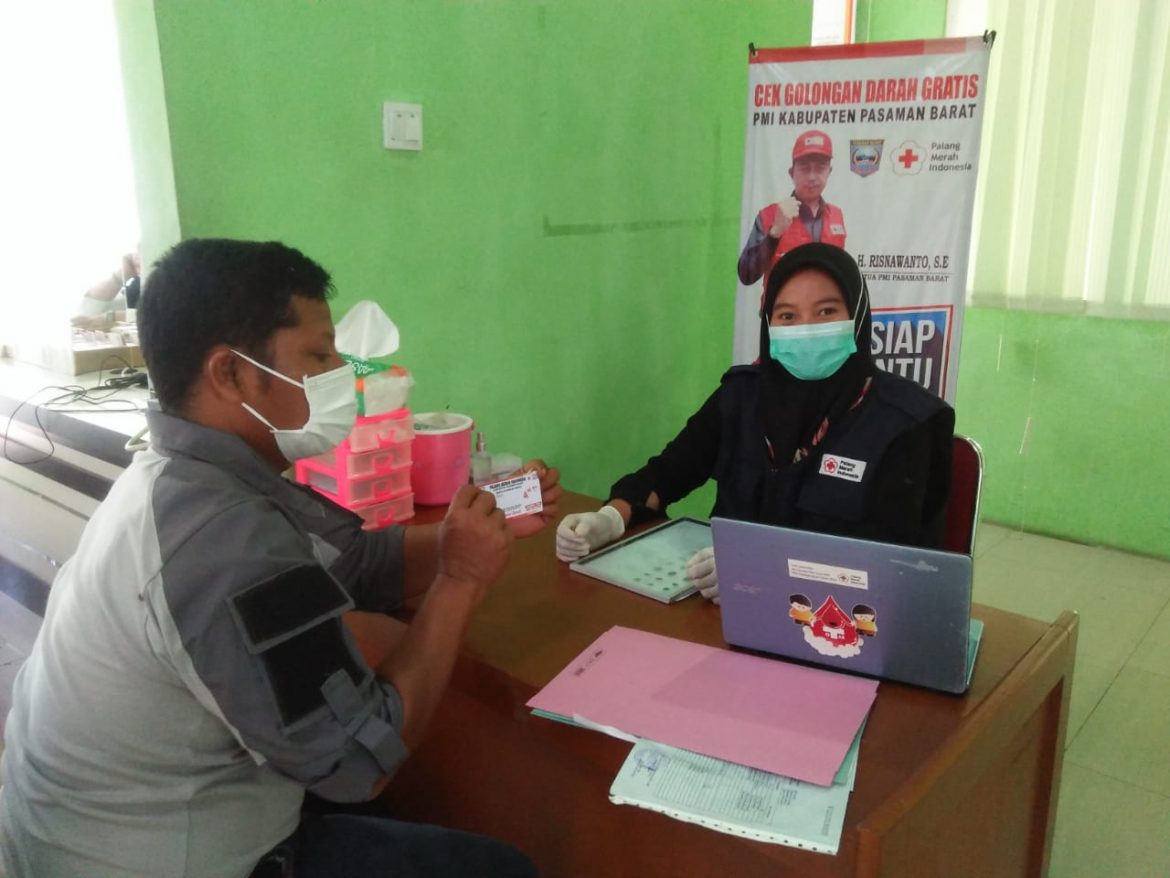 Kebutuhan Labu Darah Pasbar Meningkat, Jumlah Pendonor Minim