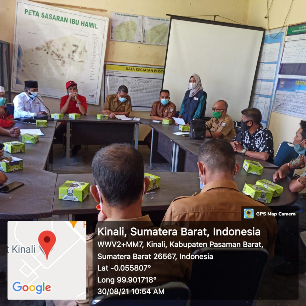 Sekcam Kinali Terpilih sebagai Ketua PMI Kecamatan Kinali