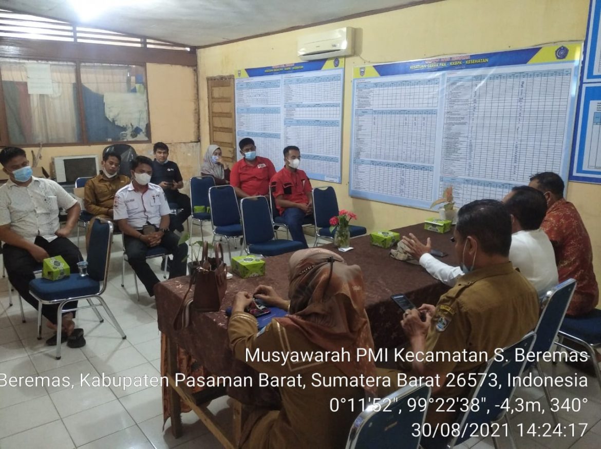 Aulia Afnaldi Terpilih sebagai Ketua PMI Kec. Sungai Beremas