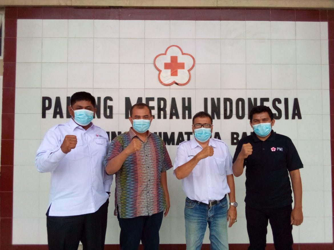 Kunjungan Pengurus PMI Pasaman Barat ke PMI Provinsi Sumbar