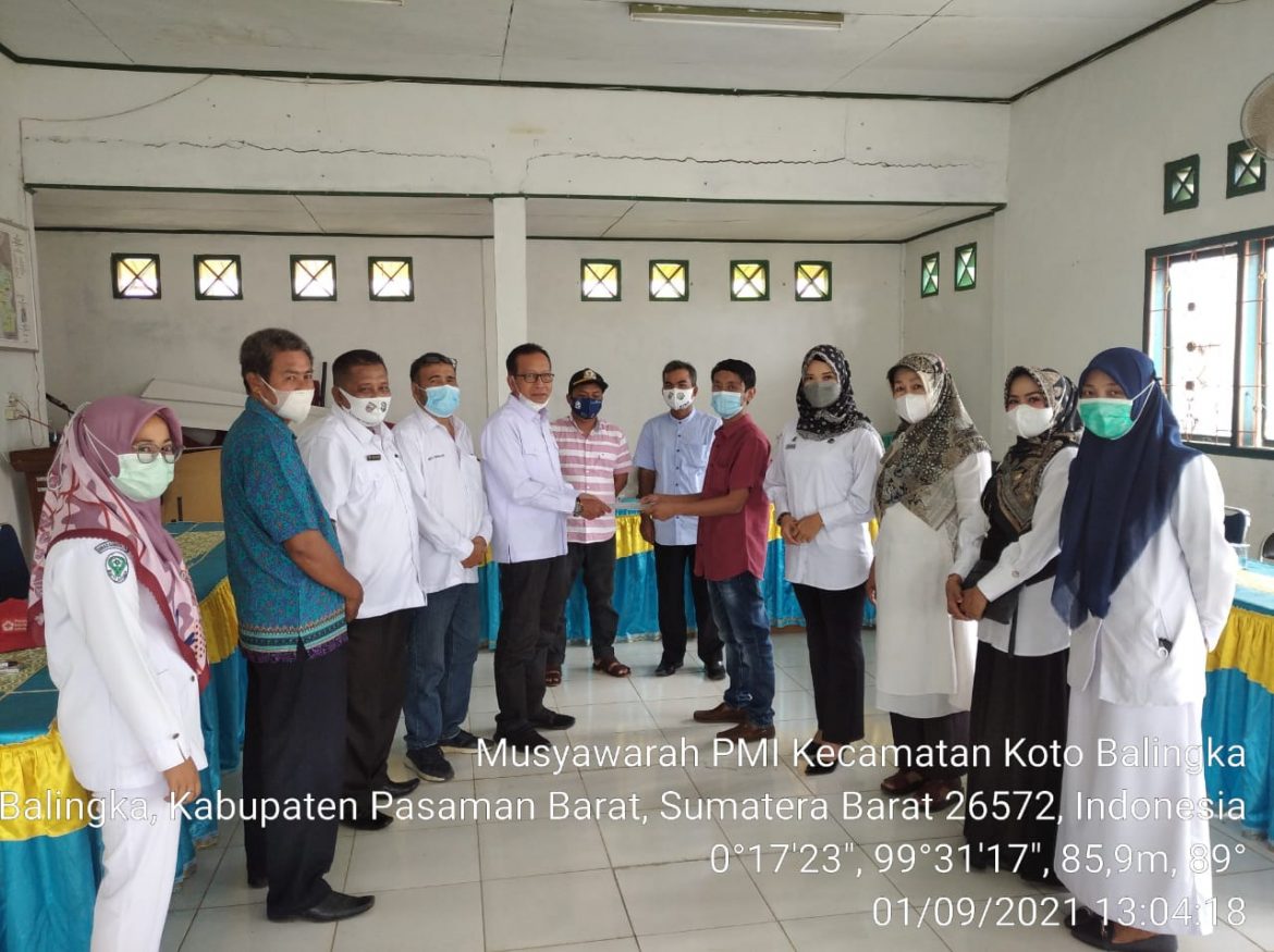 Musyawarah Kecamatan PMI Koto Balingka Sukses dilaksanakan