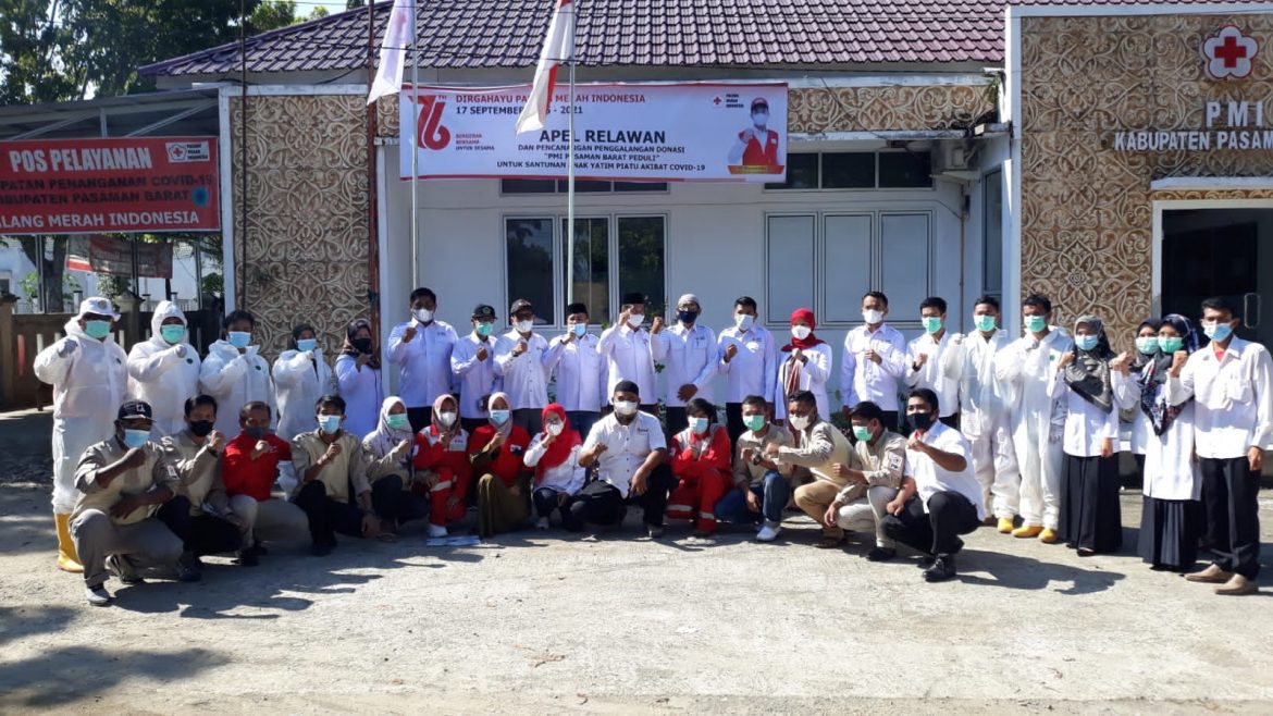 Hari PMI Ke 76 ini Kata Ketua PMI Pasbar Risnawanto
