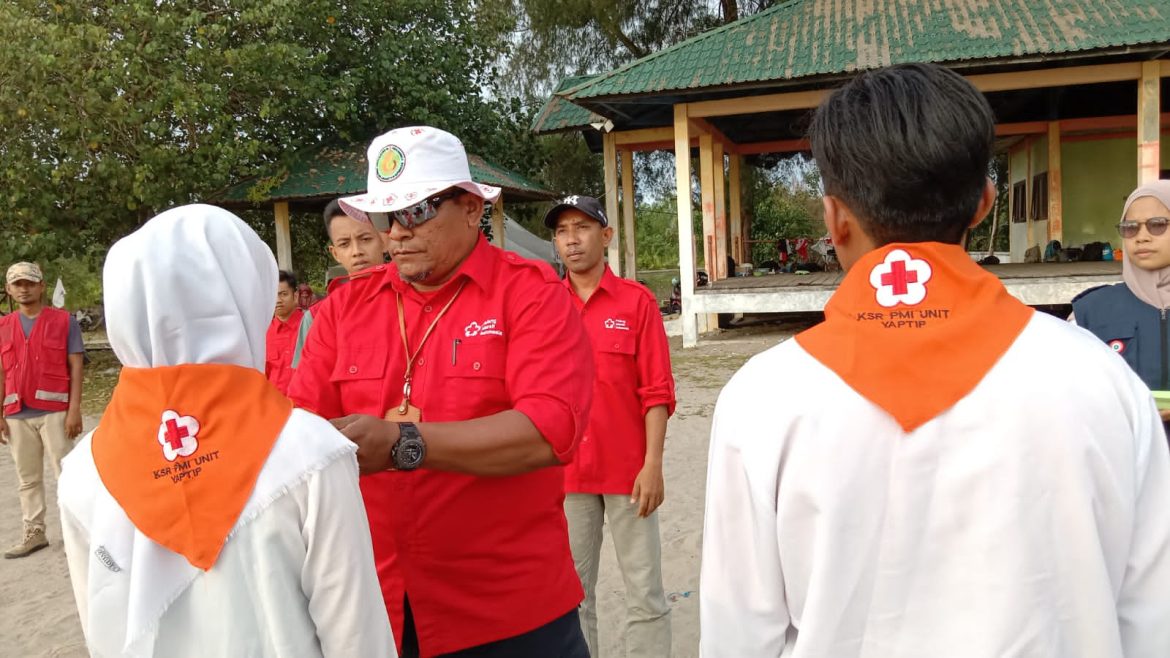 120 Jam Jalani Pembekalan, Relawan Kemanusiaan KSR-PMI STAI-YAPTIP Angkatan Ke-III Dilantik