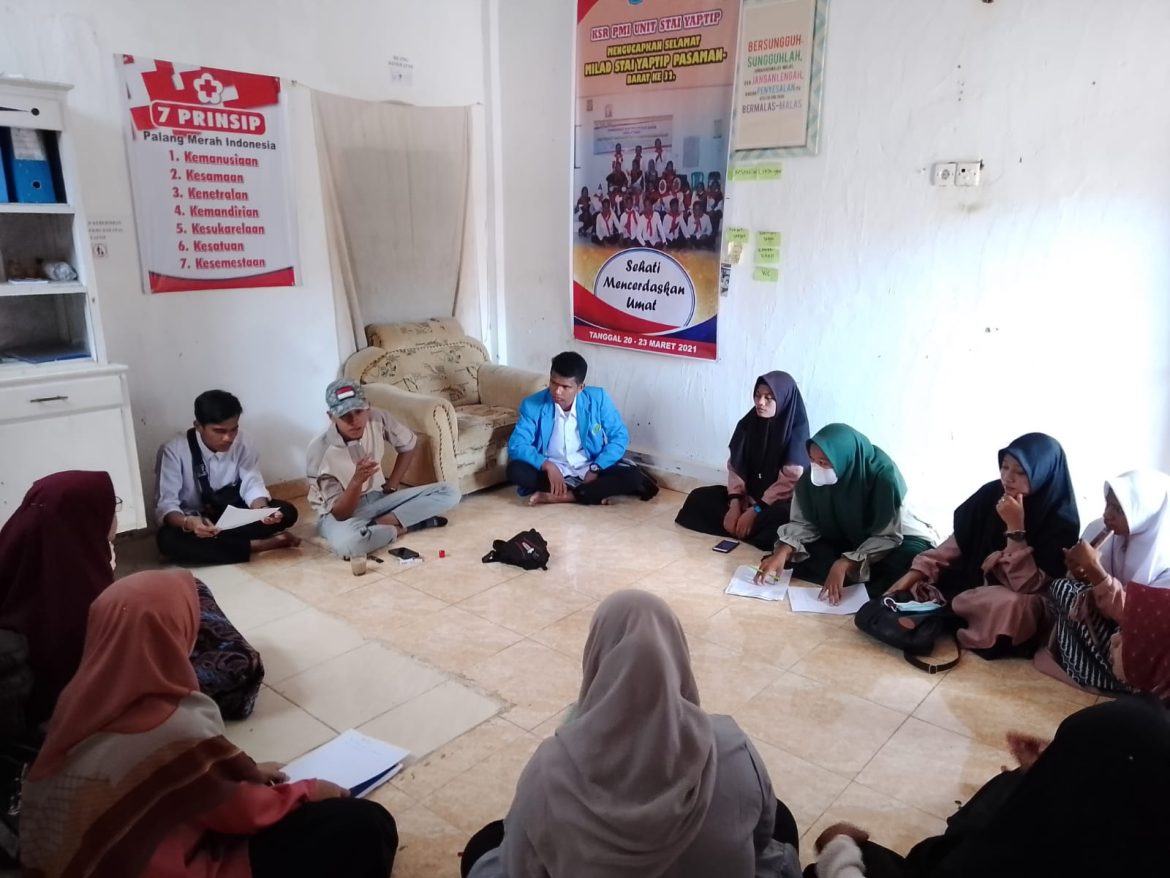 KSR-PMI Unit STAI-YAPTIP Pasbar Jadwalkan Giat Diklatsar Angkatan ke-III