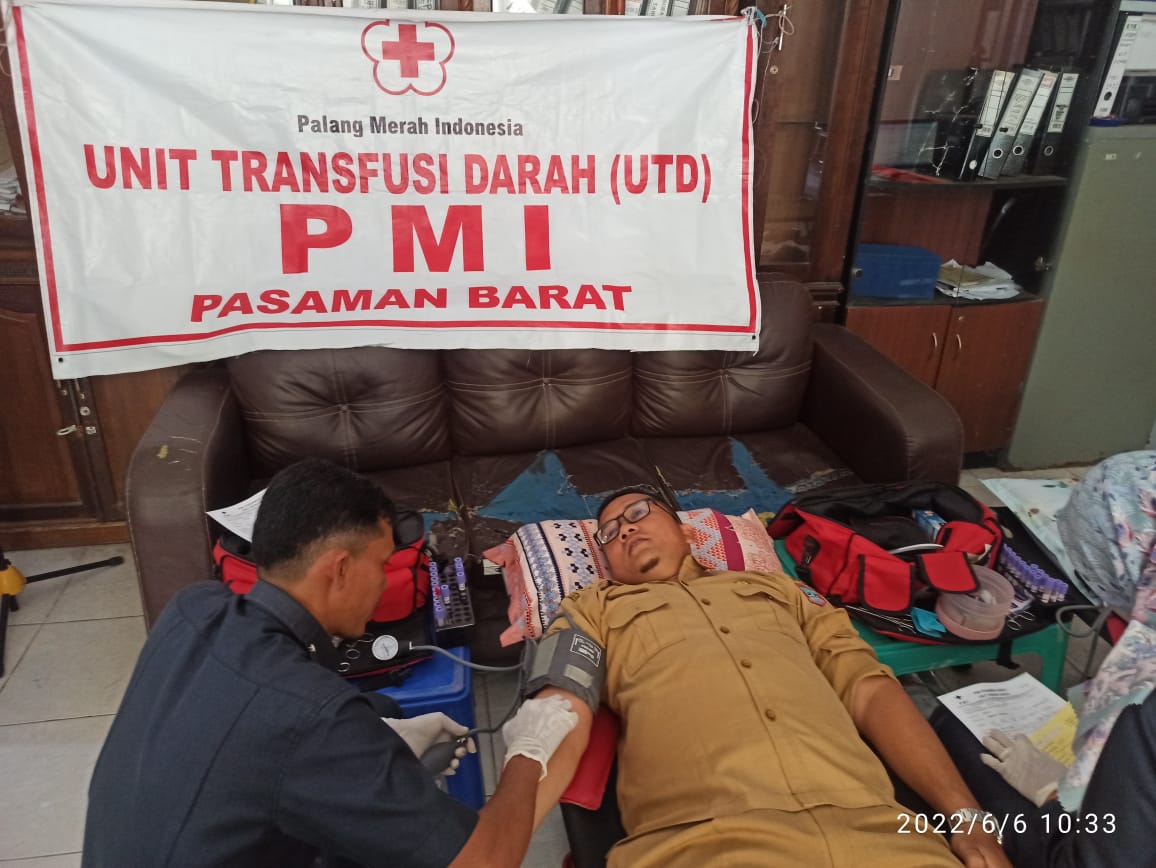 Atasi Kekurangan Stok Darah, PMI Pasbar, FIF Group dan OPD Pasbar gelar Donor darah Massal