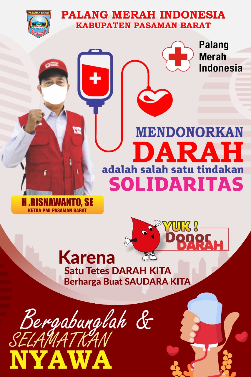 BERGABUNGLAH SELAMATKAN NYAWA, Donor Darah Itu Aman