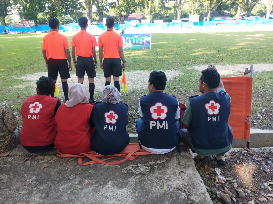 Tim PP PMI Pasaman Barat Siap Sukseskan Open Turnament Sepak Bola Pemuda Padang Tujuh