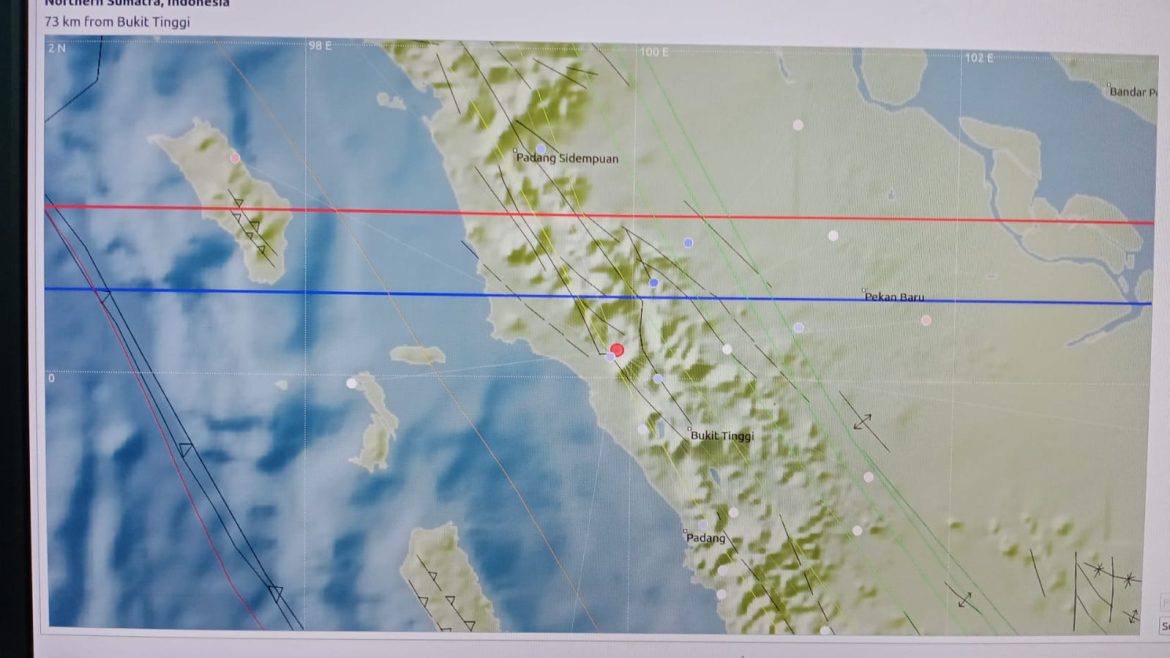 BREAKING NEWS: GEMPA BERKEKUATAN 4,5 SR KEMBALI GUNCANG PASBAR