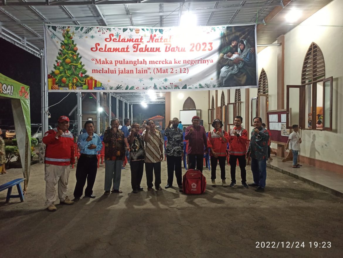 Malam Natal,PMI Pasaman Barat Siagakan Relawan di Mahakarya