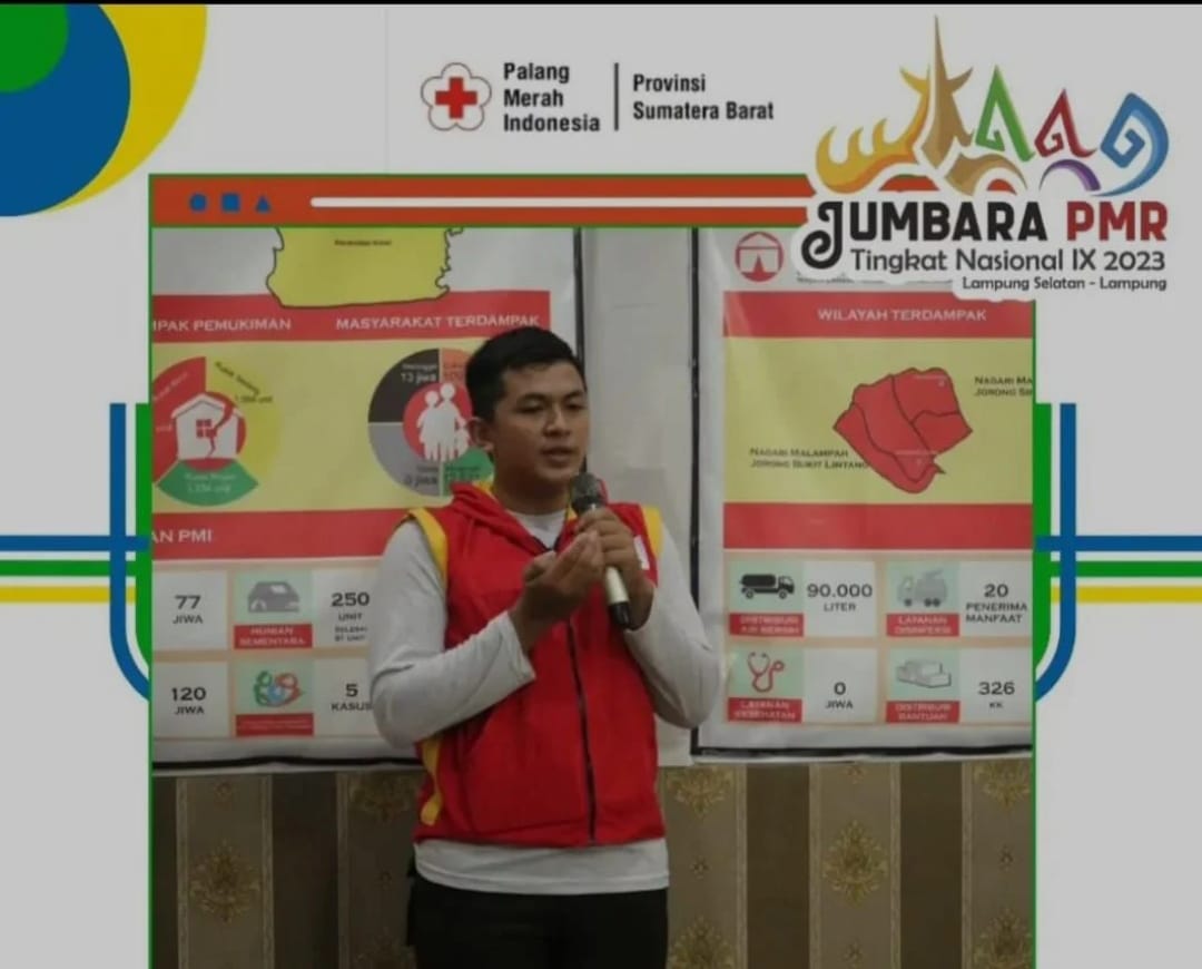 Ketua OSIS di Pasaman Barat jadi Komandan Kontingen Sumbar Jumnas IX Lampung