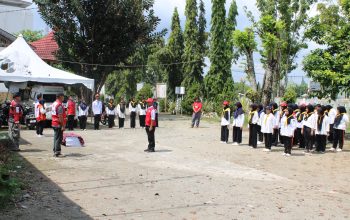 Upacara pelantikan Forpis Pasaman Barat